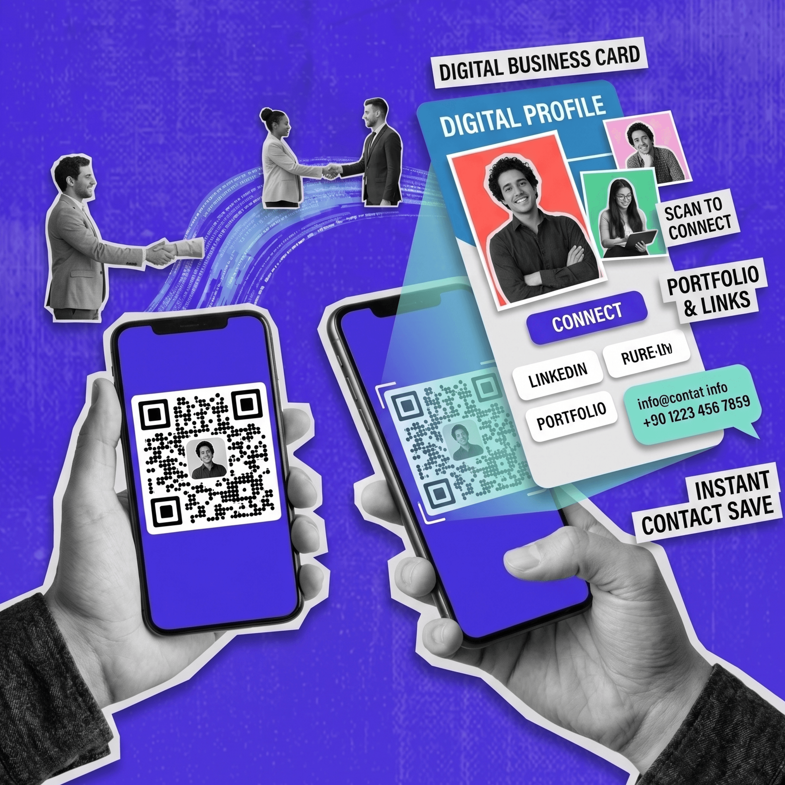 Digital business cards